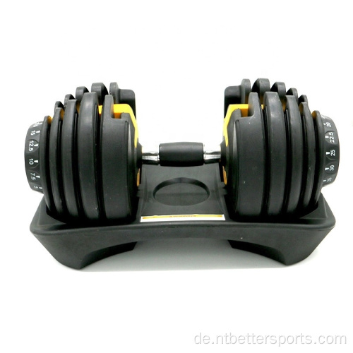 Einstellbare Dumbbell -Set für das Körpergebäude 40 kg/24 kg